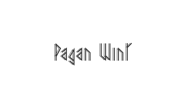 Pagan Winter font thumb